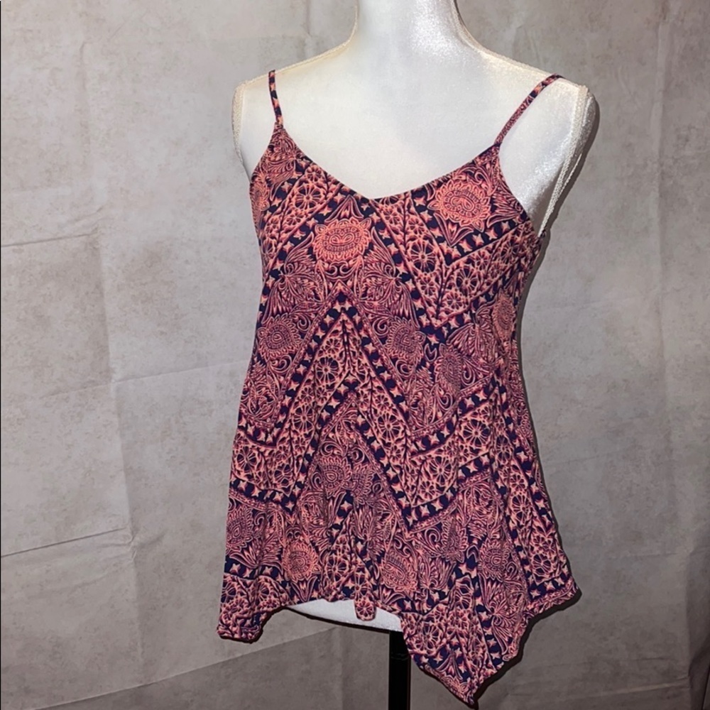 Mossimo cute summer tank- adjustable straps